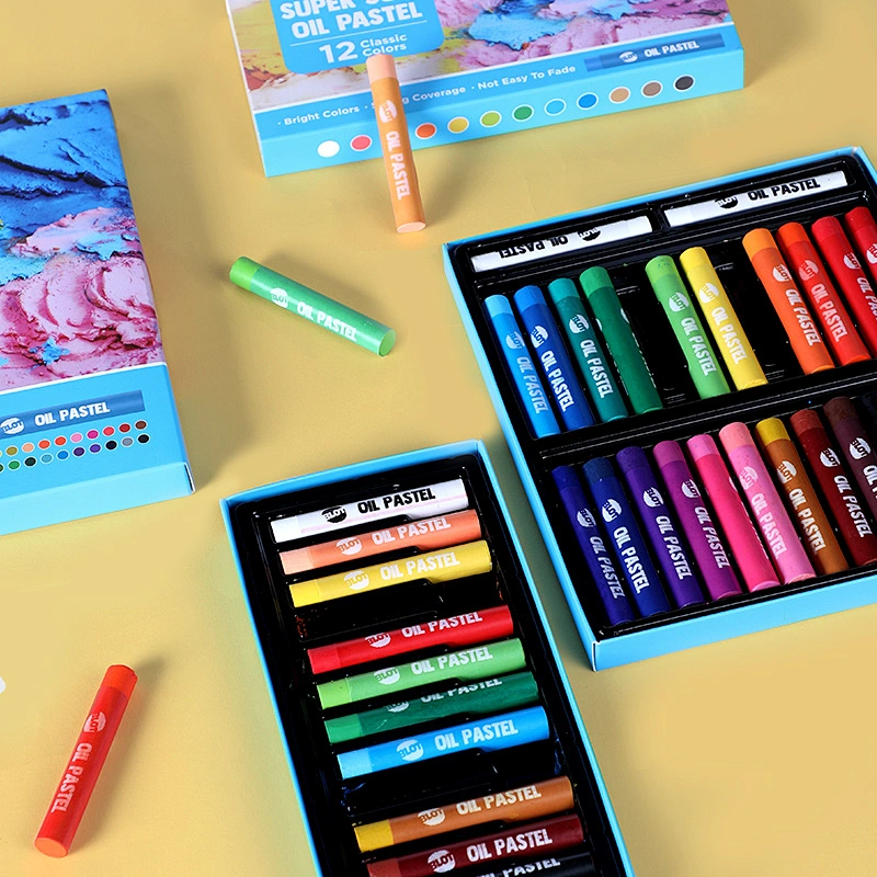 Soft Oil Pastels Set of 12 Colors